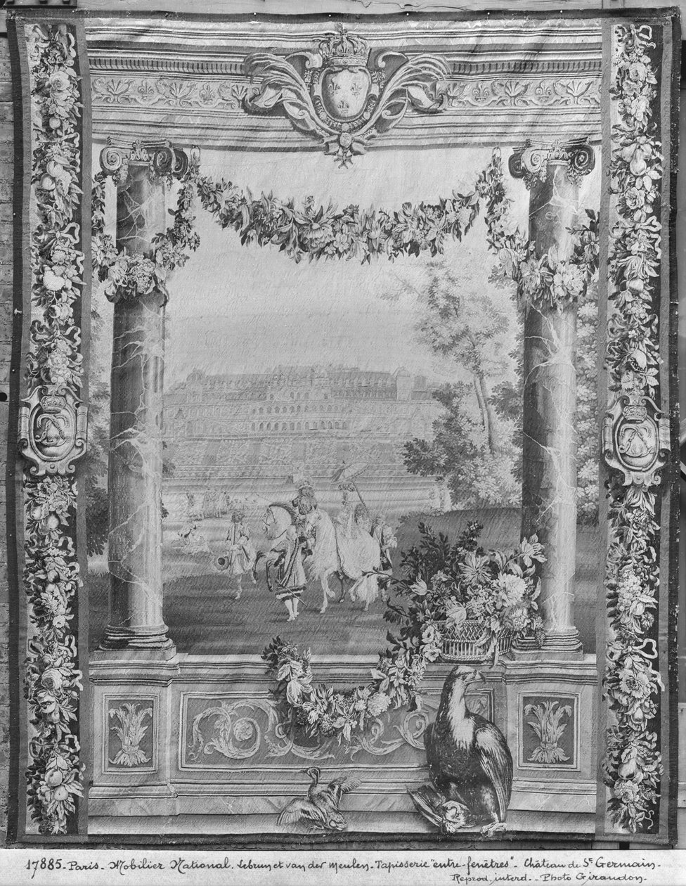 The Months or Royal Residences gobelin, Chateau Saint-Germain-en-Laye, 1676-80 körül, Gobelins Factory (lásd még: 391187) alkotó: French School