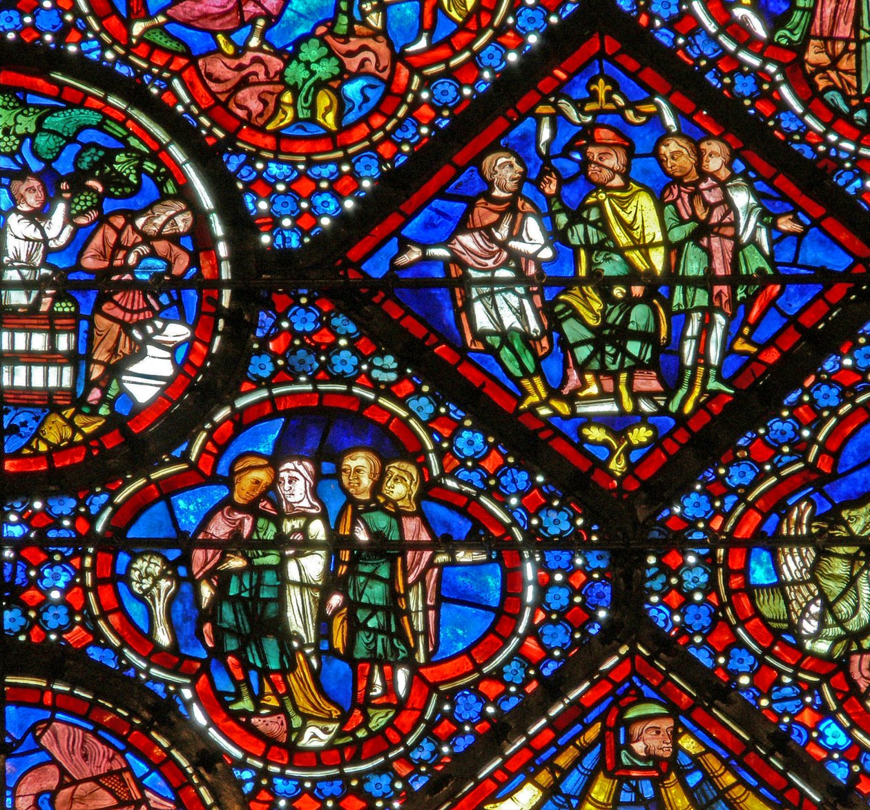 A Noé ablaka: a szőlő felfedezése (w47) alkotó: French School