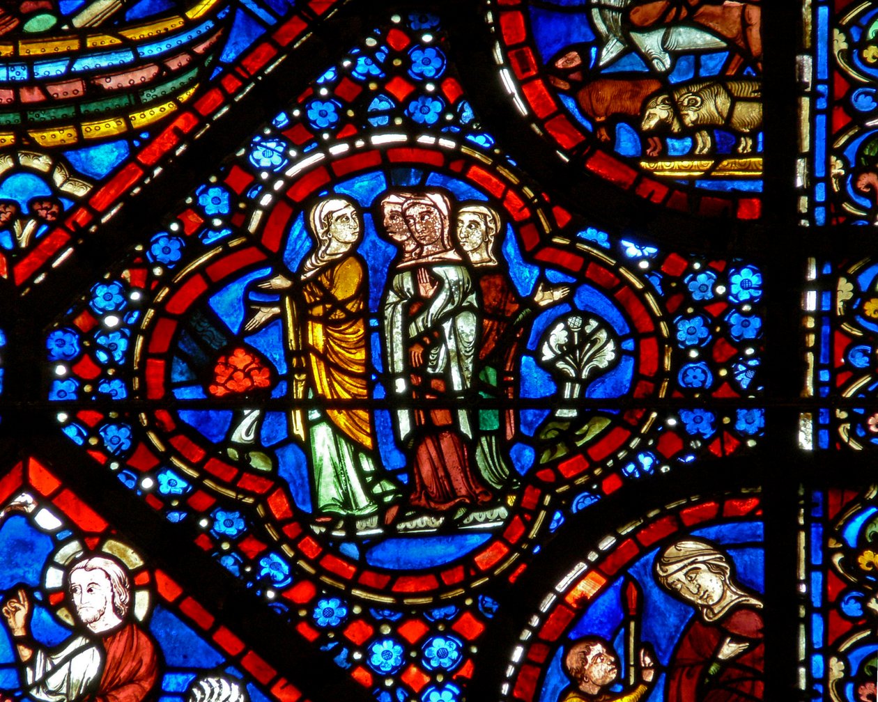 A Noé ablaka: Noé fiainak feleségei (w47) alkotó: French School