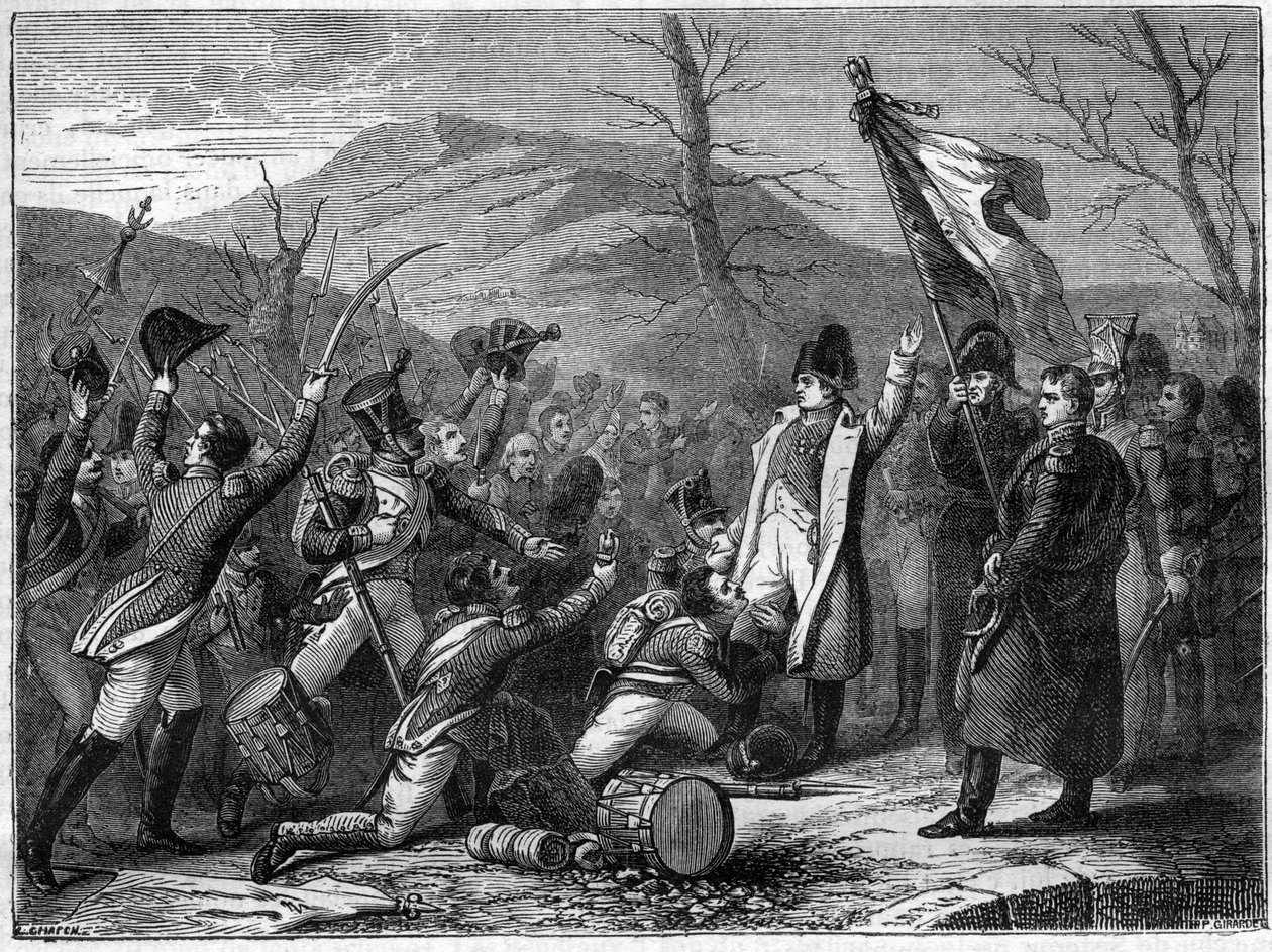 A száz nap – 1815. március: La Bedoyere csatlakozik Napóleonhoz – A száz nap: Charles Angelique Francois Huchet de La Bedoyere (Labedoyere alkotó: French School