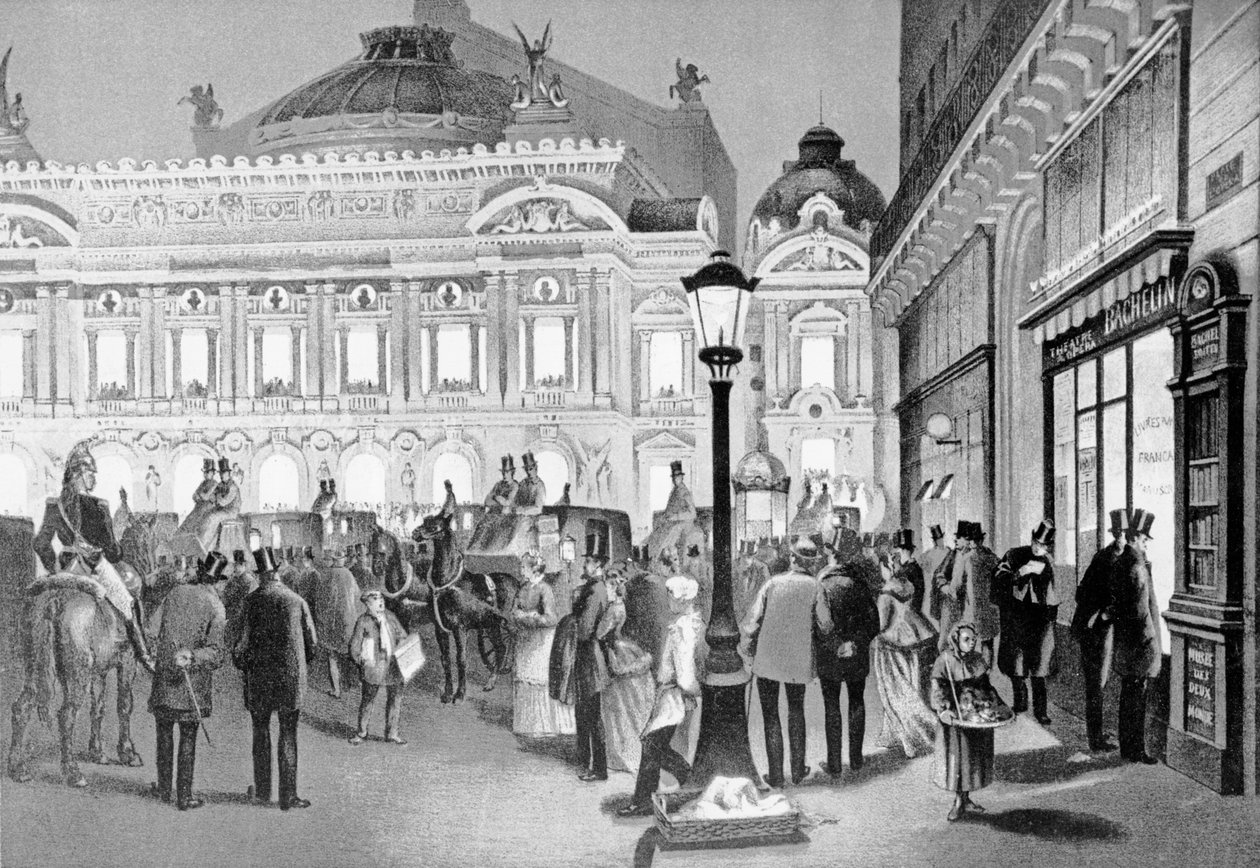 Opera, Párizs, 1875-80 alkotó: French School