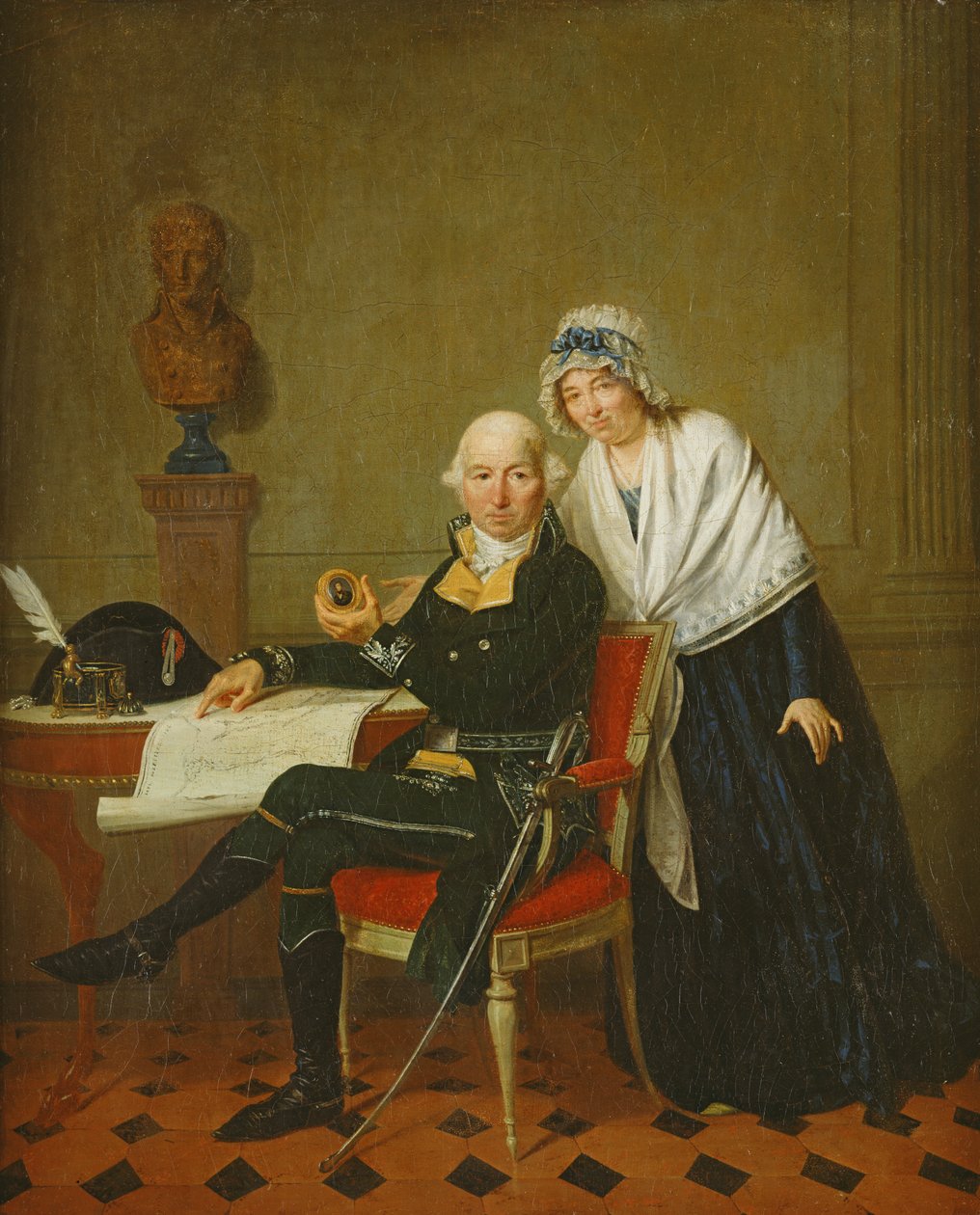 Jean Andoche Junot (1771-1813) Abrantes hercegének szülei 1806 előtt alkotó: French School