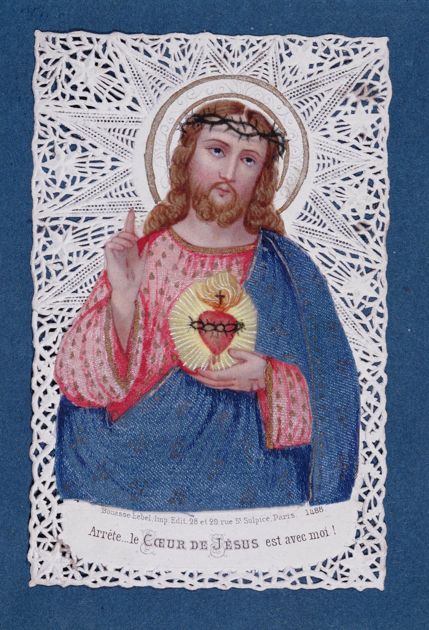 Jézus Szentséges Szíve, 19. század 2. fele alkotó: French School