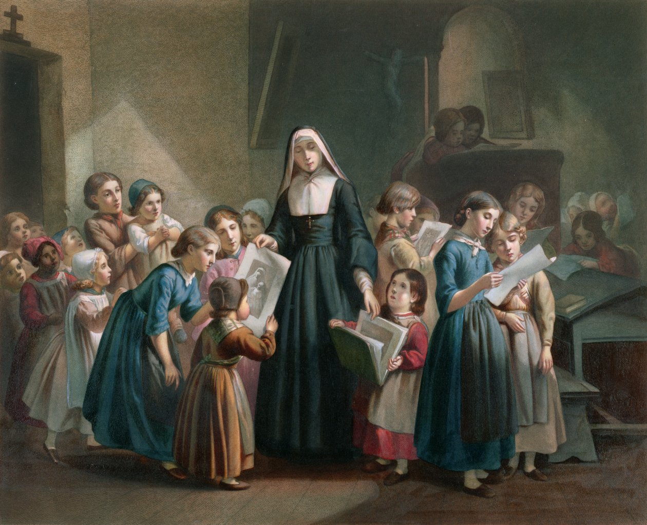 Az iskolai díjak, 1840 alkotó: French School