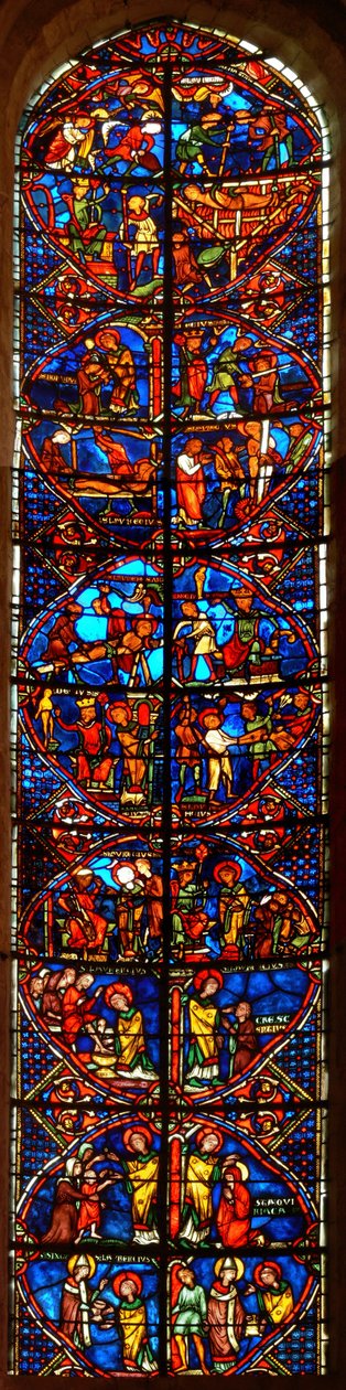 A St. Laurence ablak alkotó: French School