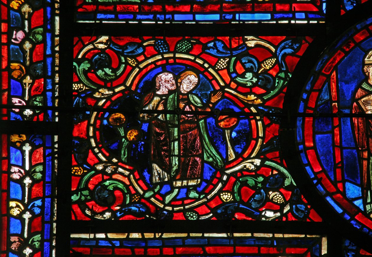 A Szent Márton ablak: dekoratív (w20) alkotó: French School