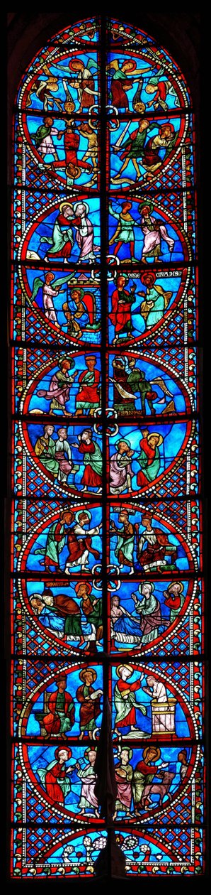 A Szent Péter és Szent Pál ablak alkotó: French School