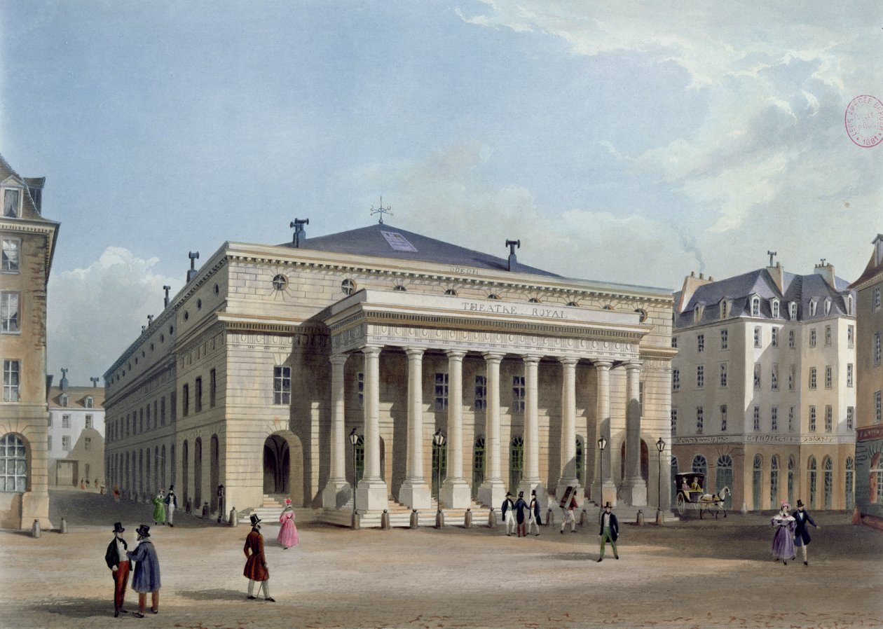 Theater de lOdeon, 1830-40 körül alkotó: French School