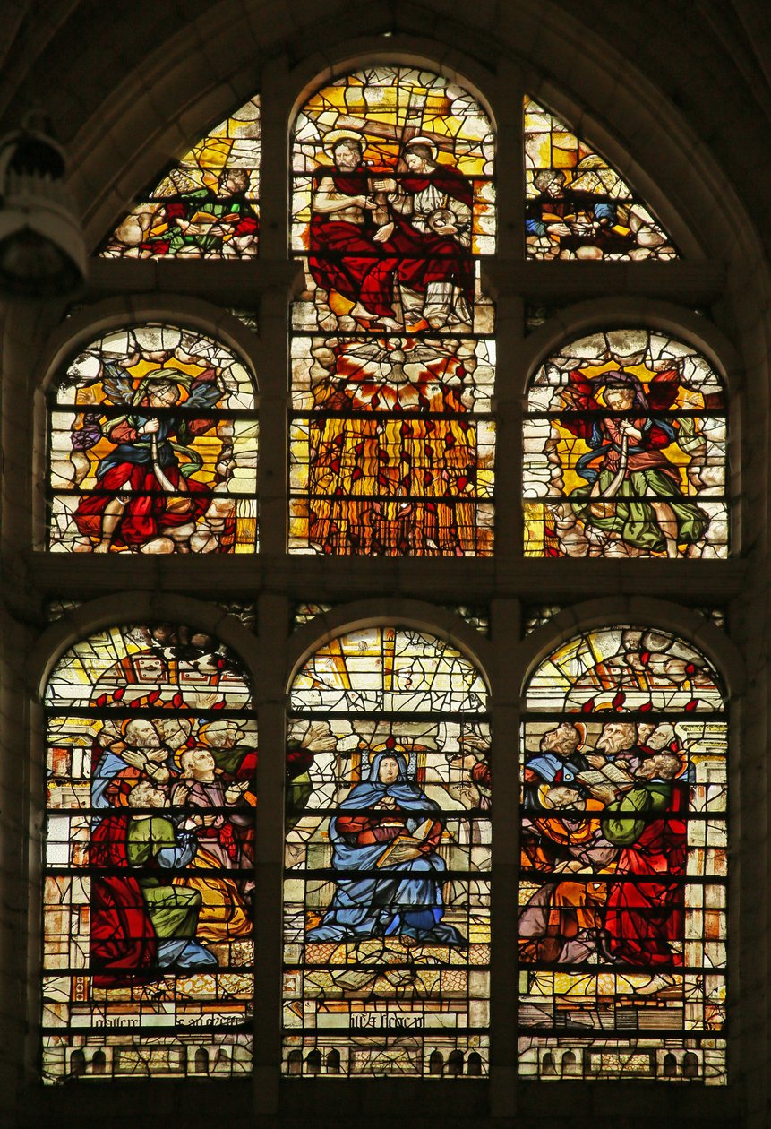 Szentháromság és pünkösd alkotó: French School