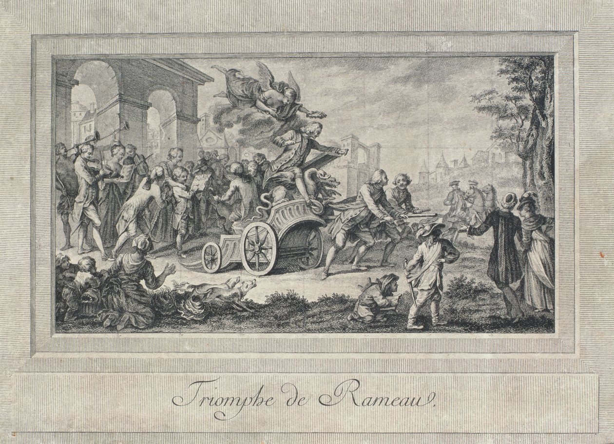 Jean Philippe Rameau diadala (1683-1764) alkotó: French School