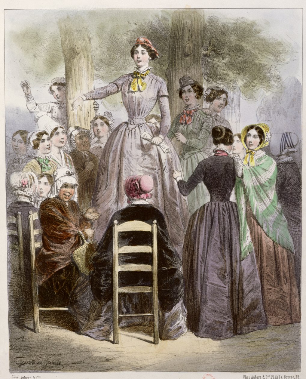 A női kormány az 1848-as forradalom idején alkotó: French School