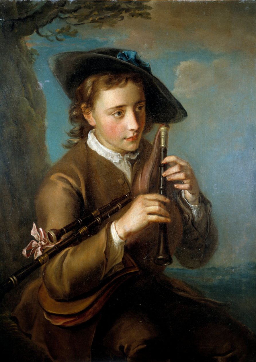 A dudás A francia iskola festménye. 18. század alkotó: French School