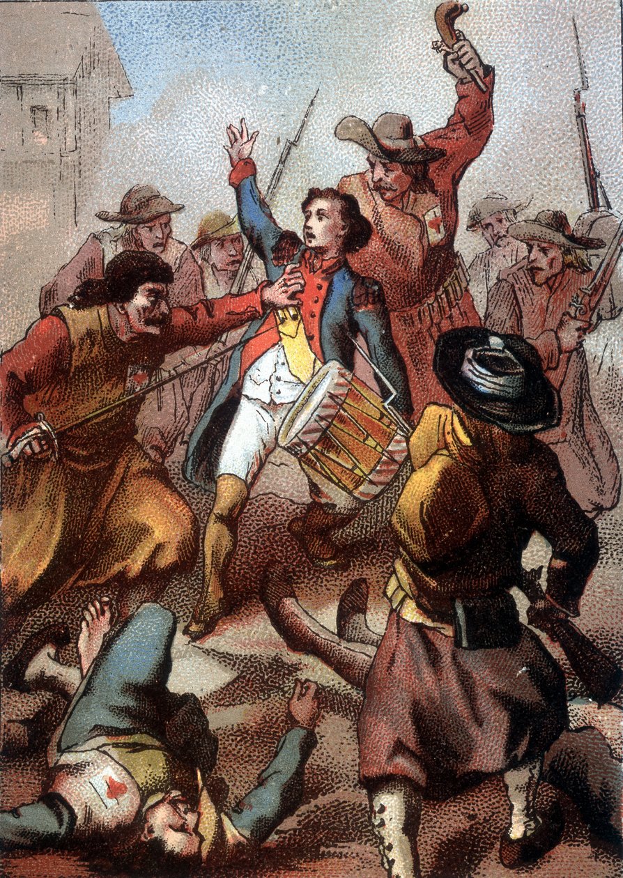 Joseph Barra vagy Bara (1779 - 1793) halála. alkotó: French School