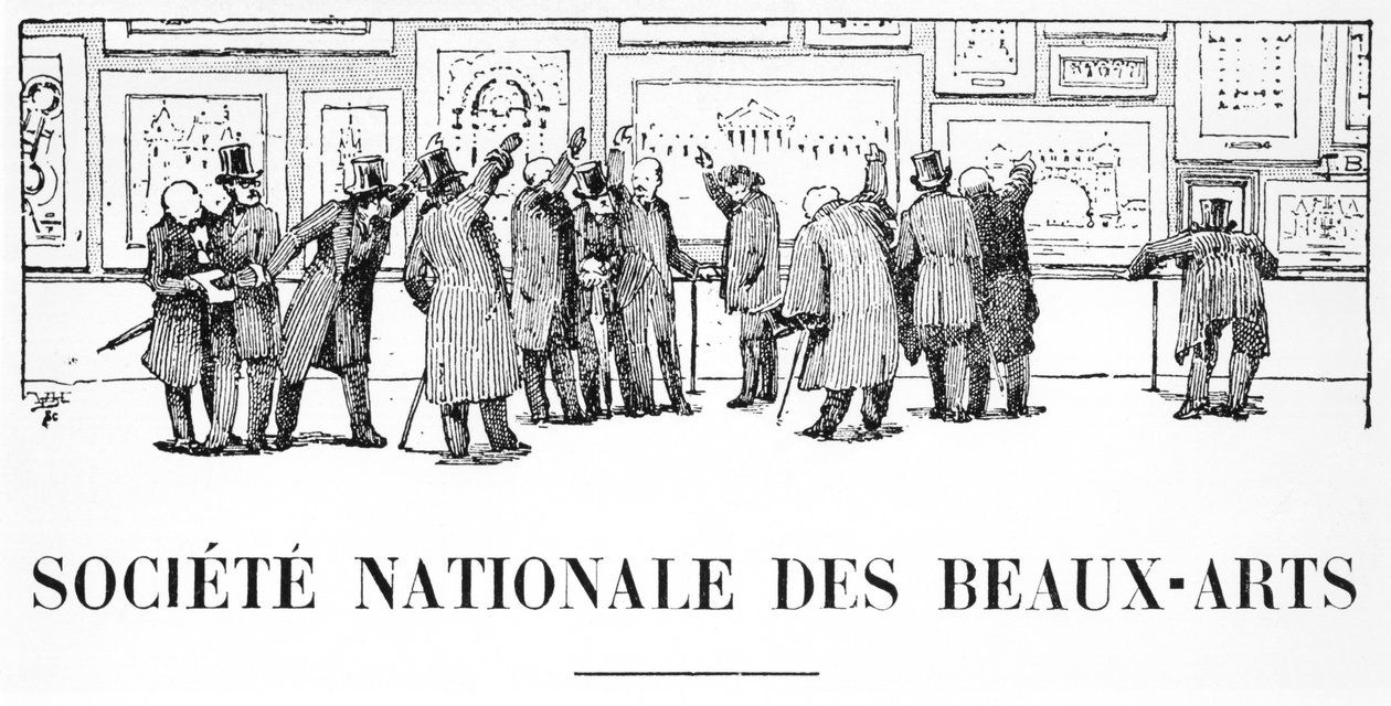 Építészeti Tanszék, Societe Nationale des Beaux-Arts, Szalon 1910, illusztráció a LAArchitecture, 1910 alkotó: French School