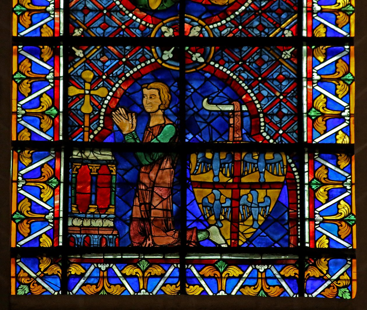 Az adományozó: Bouchard de Marly (w114) alkotó: French School