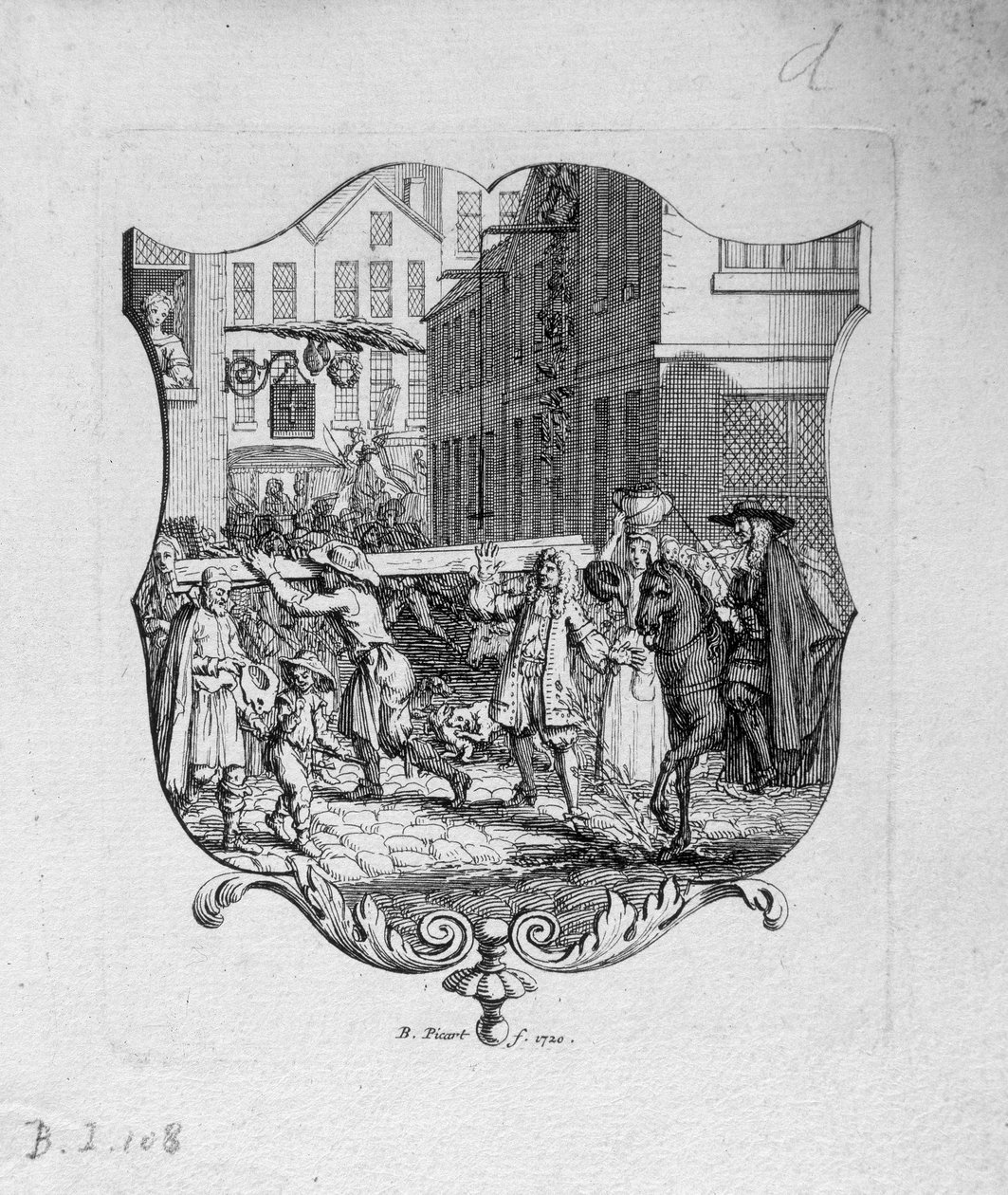 Párizs kínos helyzete a XVII alkotó: French School