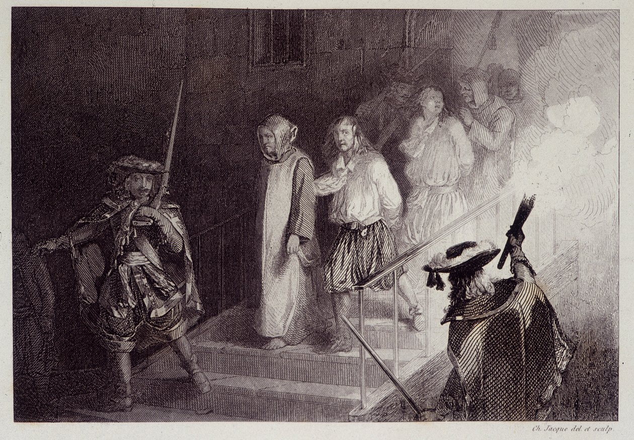 A cellamare-i összeesküvés négy breton úriembere alkotó: French School