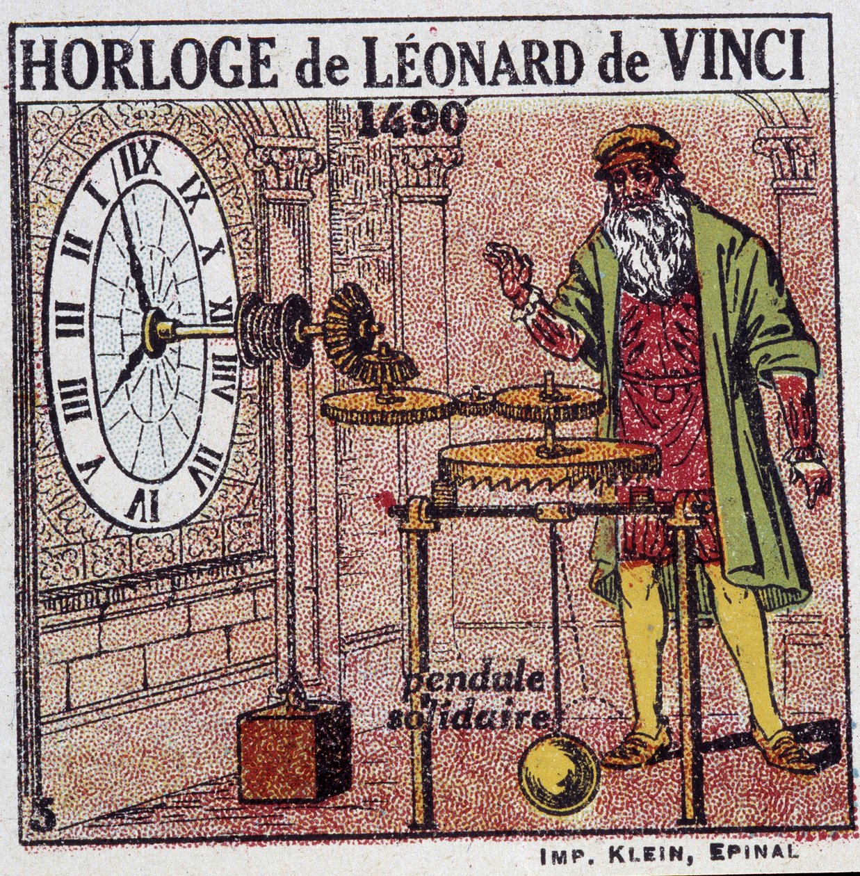 Leonardo da Vinci (Leonardo da Vinci) (1452 - 1519) ingaórája (inga 1490-ben) - Henri Arnould „Energia” című részében, szerk. Quillet, Párizs, XX. század alkotó: French School