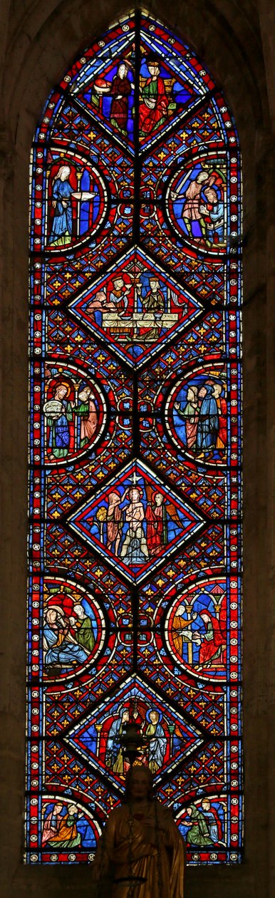 Keresztelő Szent János története alkotó: French School