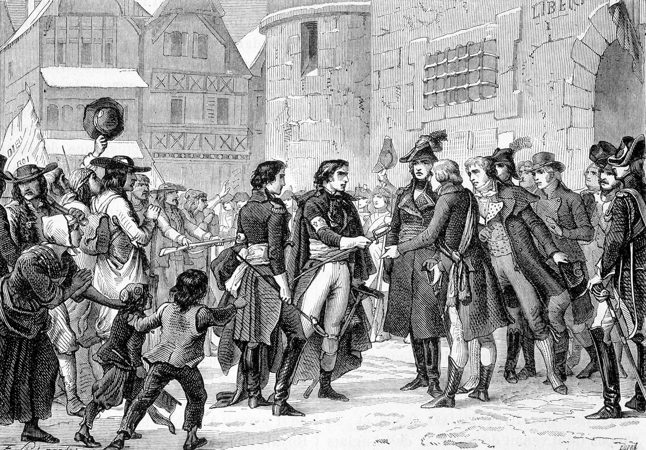 A vendée-i szakácsok előterjesztése Nantes-ba, június 29 alkotó: French School
