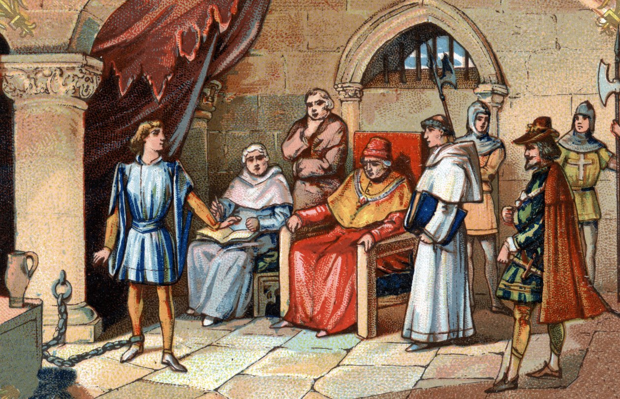 Joan of Arc per május 28-án alkotó: French School