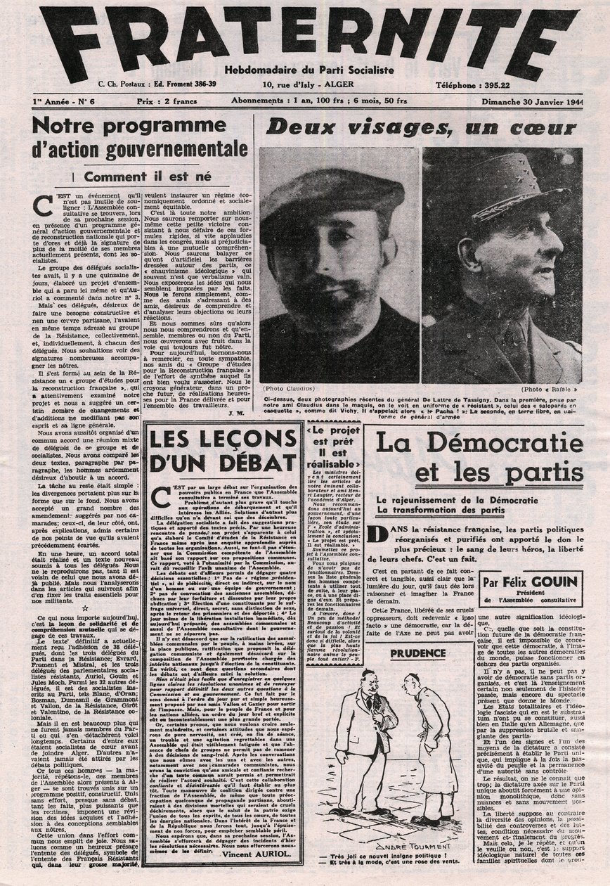A szocialista párt földalatti élete alkotó: French School