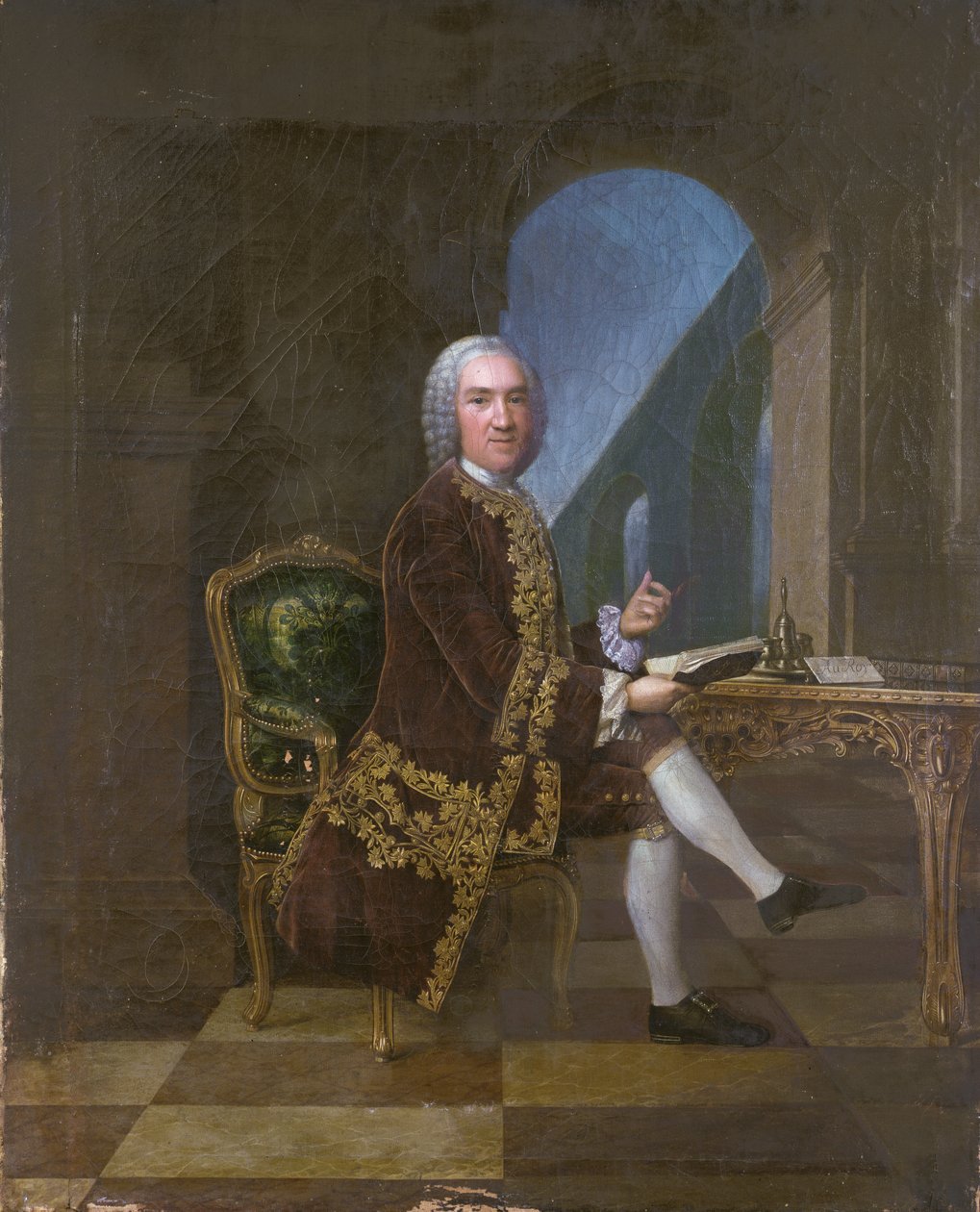 Theodore de Chavigny (vagy Chavignard) (1687-1771) alkotó: French School