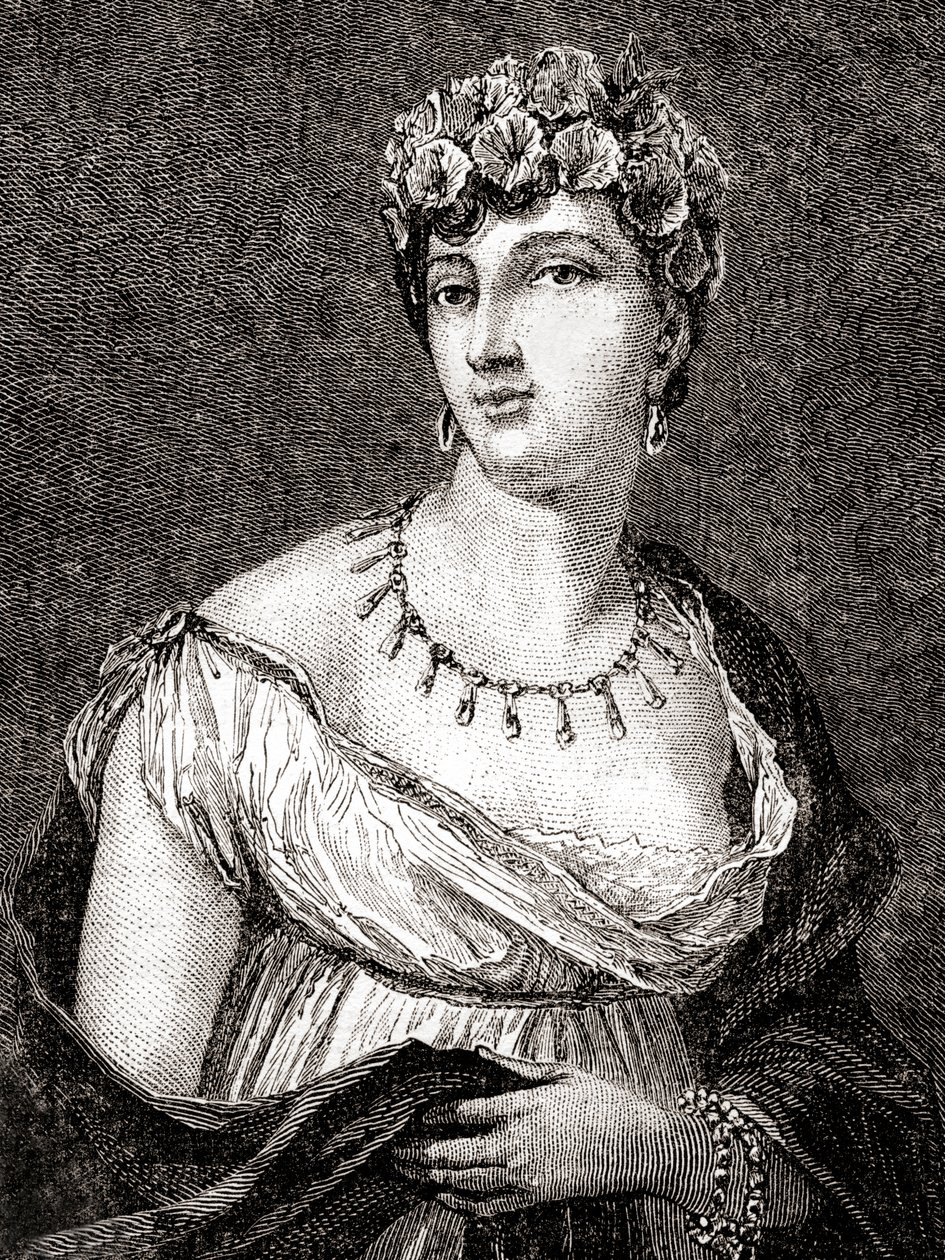 Thérésa Cabarrus, Madame Tallien, Louis Blanc A francia forradalom története című művéből alkotó: French School