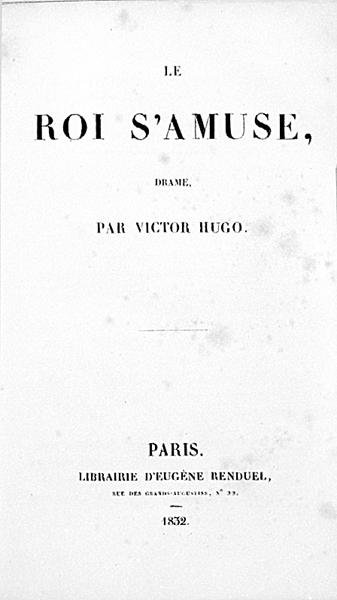 Victor Hugo (1802-85) „Le Roi s