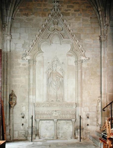 Radulphe püspök sírja (megh. 1266) a Radulphe-kápolnában (lásd még: 171276) alkotó: French School