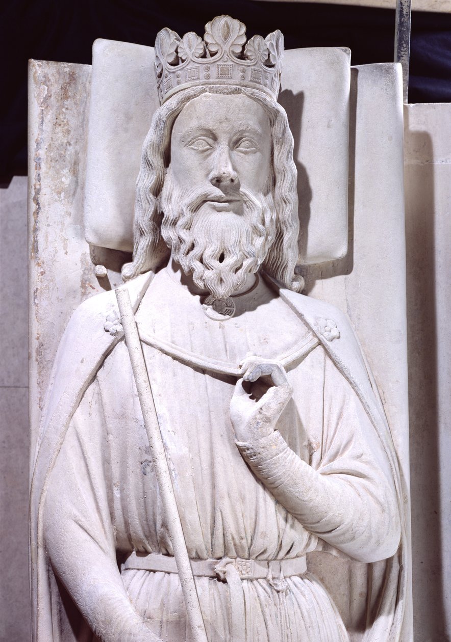 I. Clovis (465-511), a frankok királyának sírja alkotó: French School