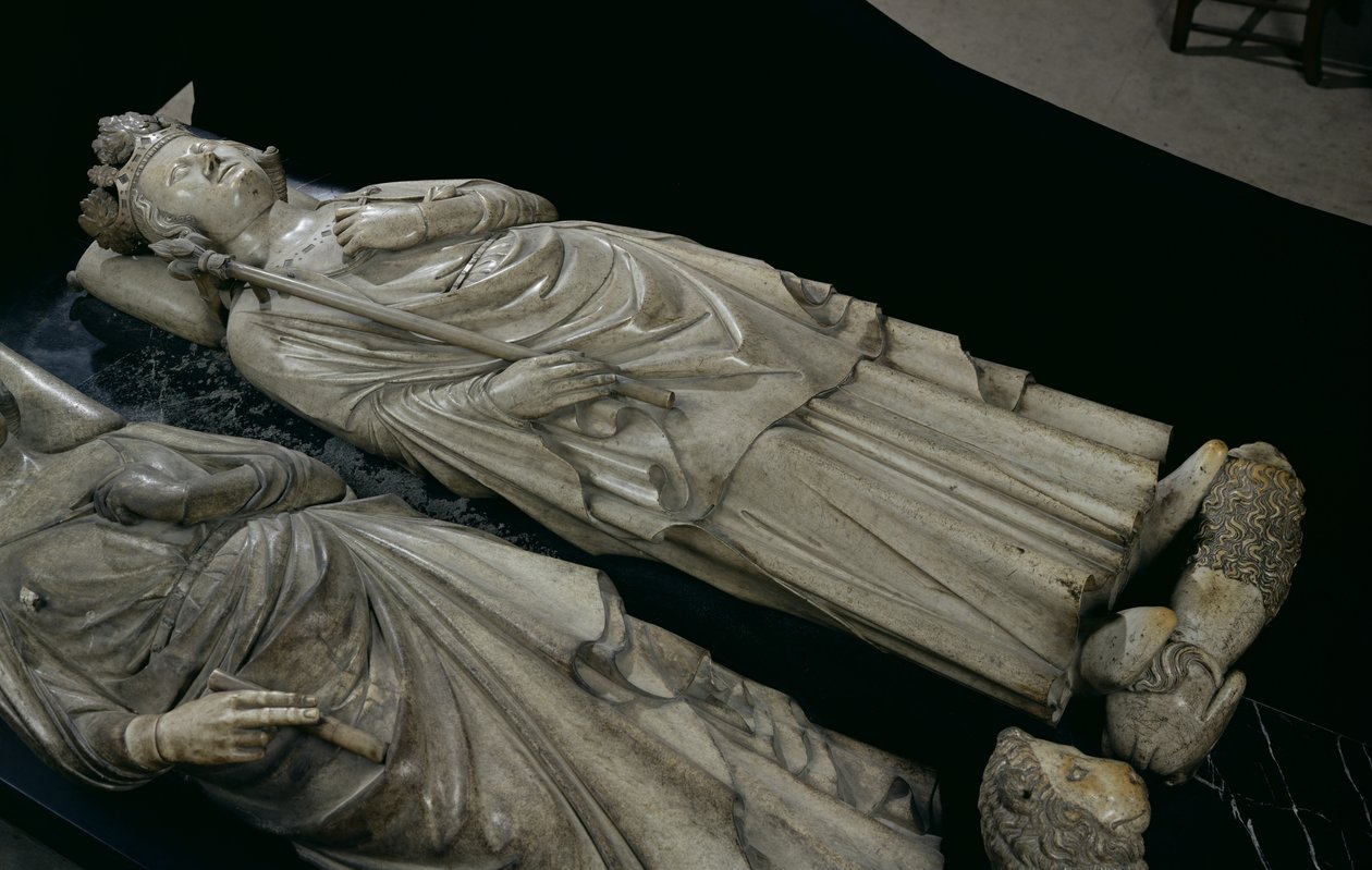 IV. Fülöp (1268-1314) sírja Le Bel alkotó: French School