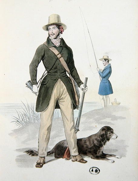 Két elegáns fiatal sportoló alkotó: French School
