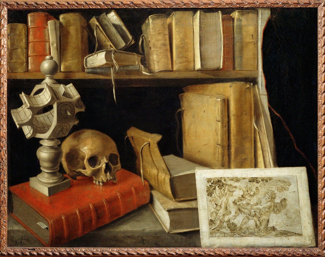 Vanitas au cadran solaire - Vanitas napórával ... alkotó: French School