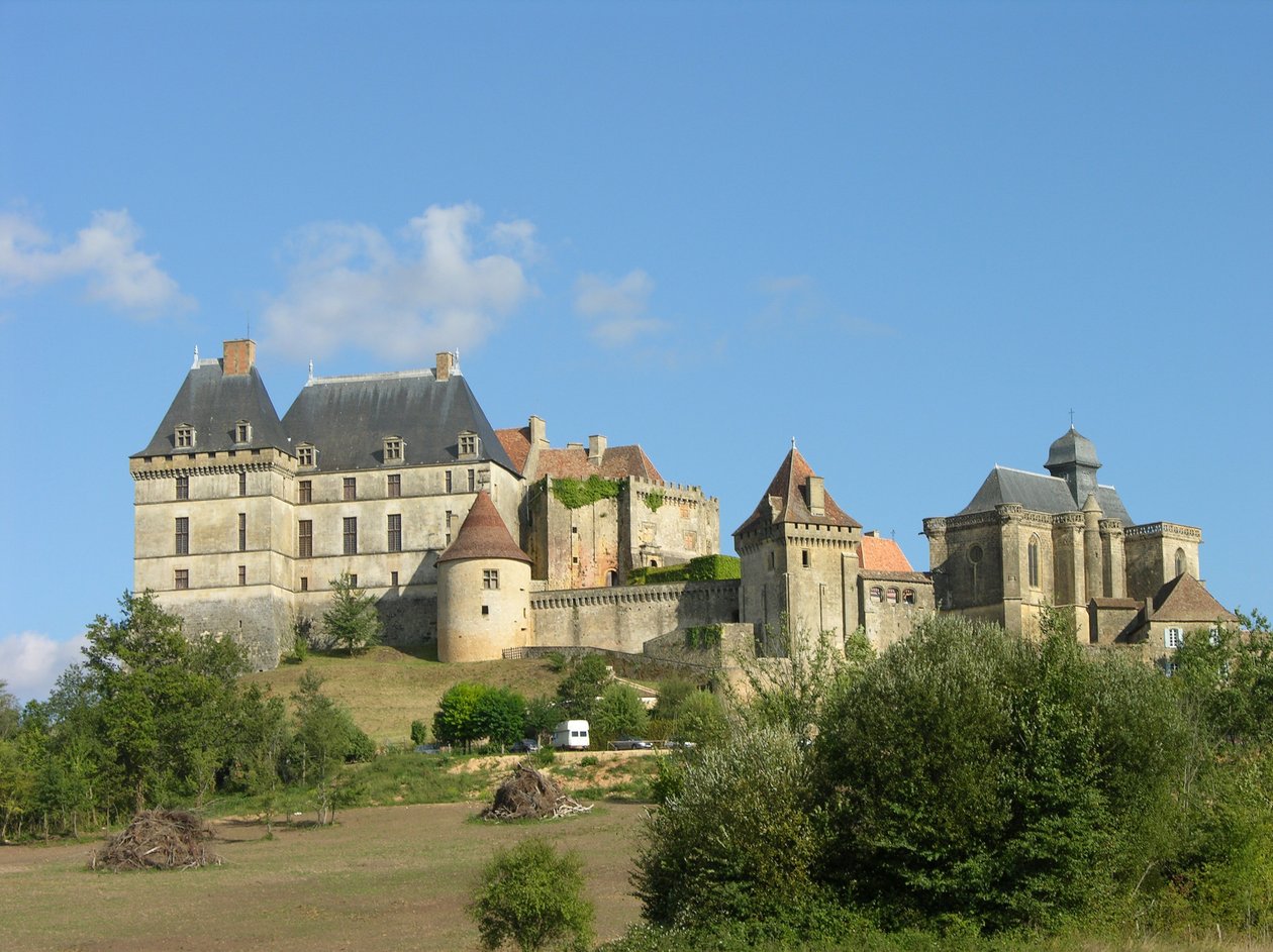Biron várának kilátása, 15-16. század (lásd még: 245254) alkotó: French School