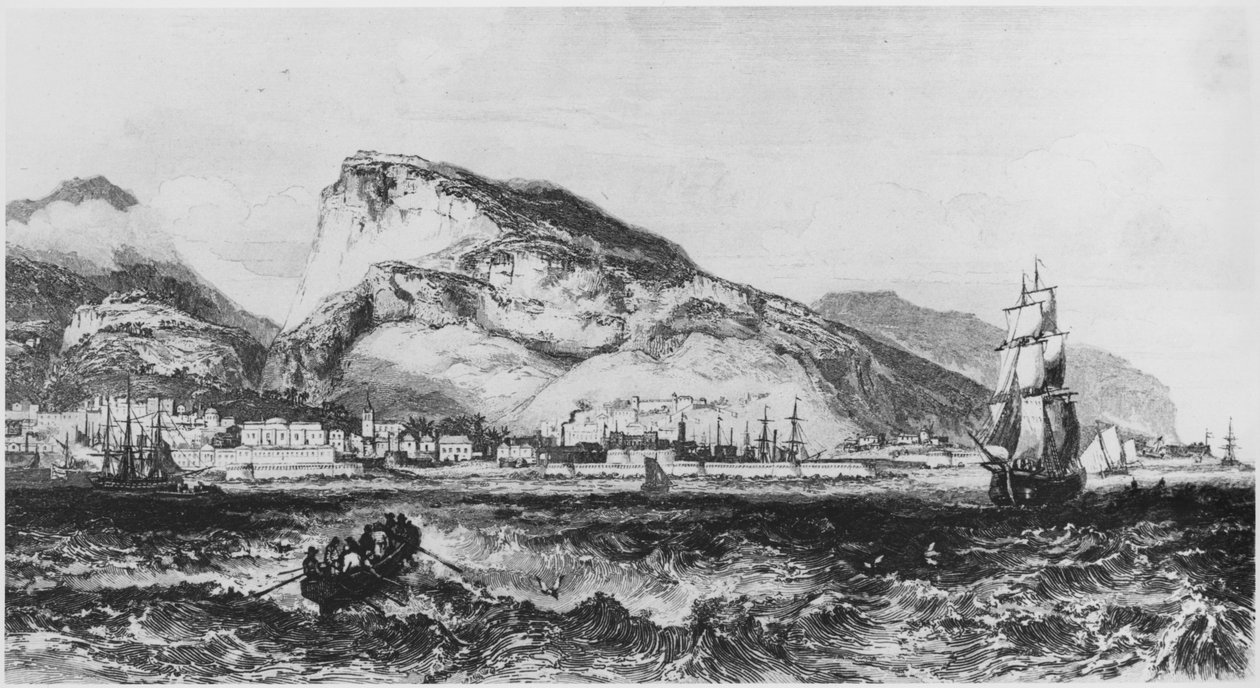 Port Louis, Mauritius, Illusztráció az Iles de lAfrique-ból, Armand dAvezac (1798-1875) Párizs, megjelent 1848 alkotó: French School