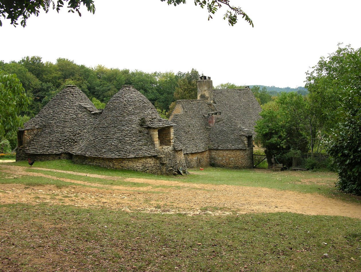 Kilátás a Cabanes de Breuilre alkotó: French School
