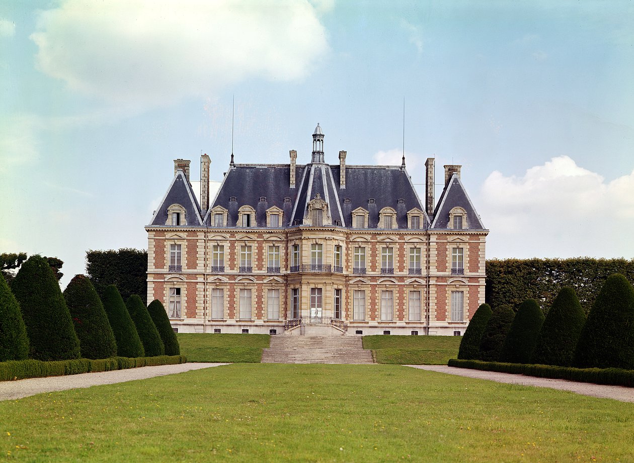 Kilátás a kastélyra alkotó: French School