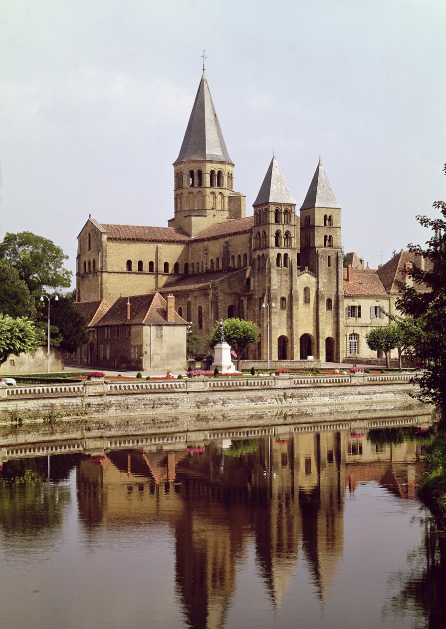 Kilátás a Notre-Dame-templomra, 11-12. század alkotó: French School