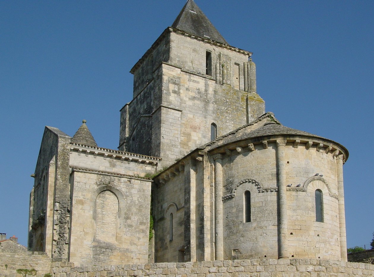 Kilátás a Szent Péter-templomra alkotó: French School