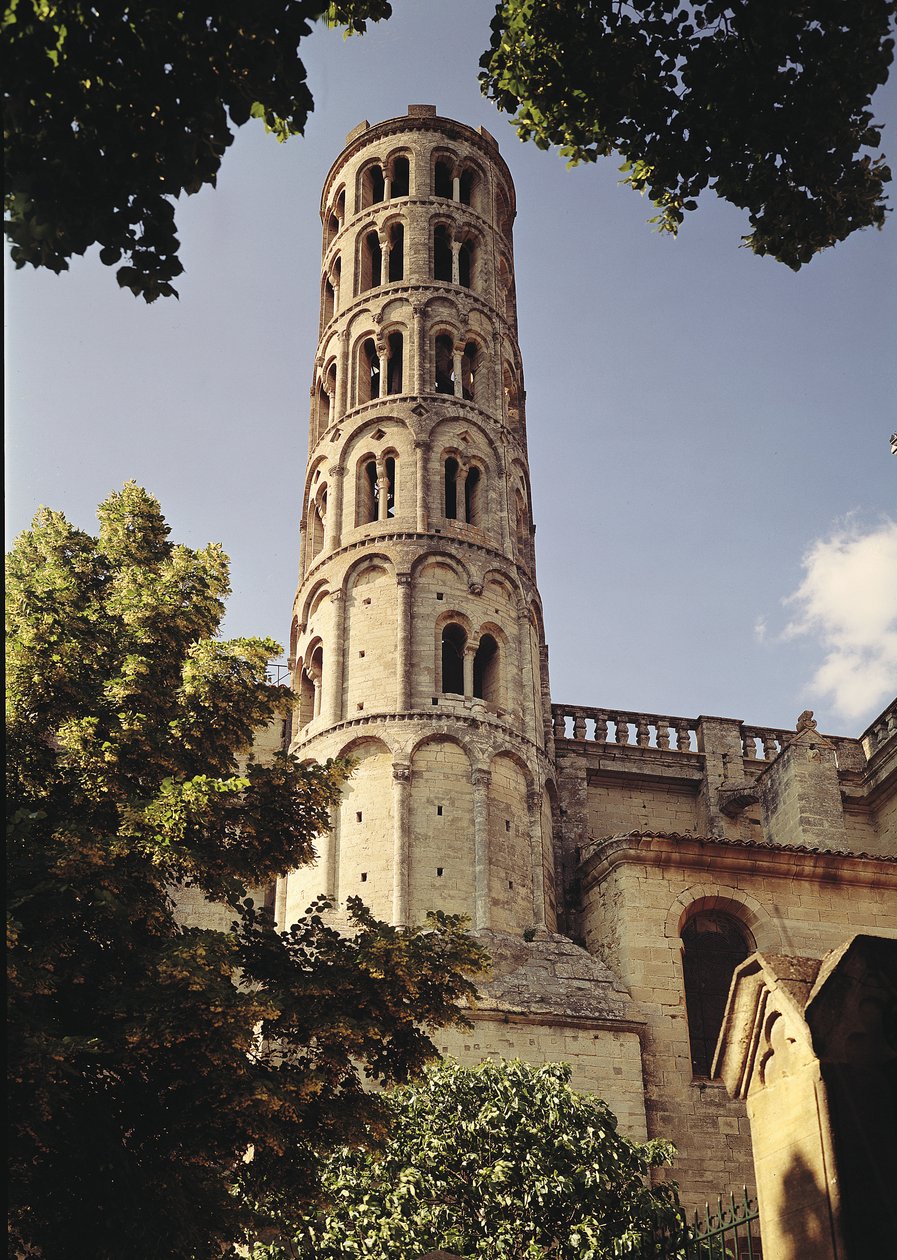Kilátás a Szent Theodorit-székesegyház Tour Fenestrelle-ére alkotó: French School