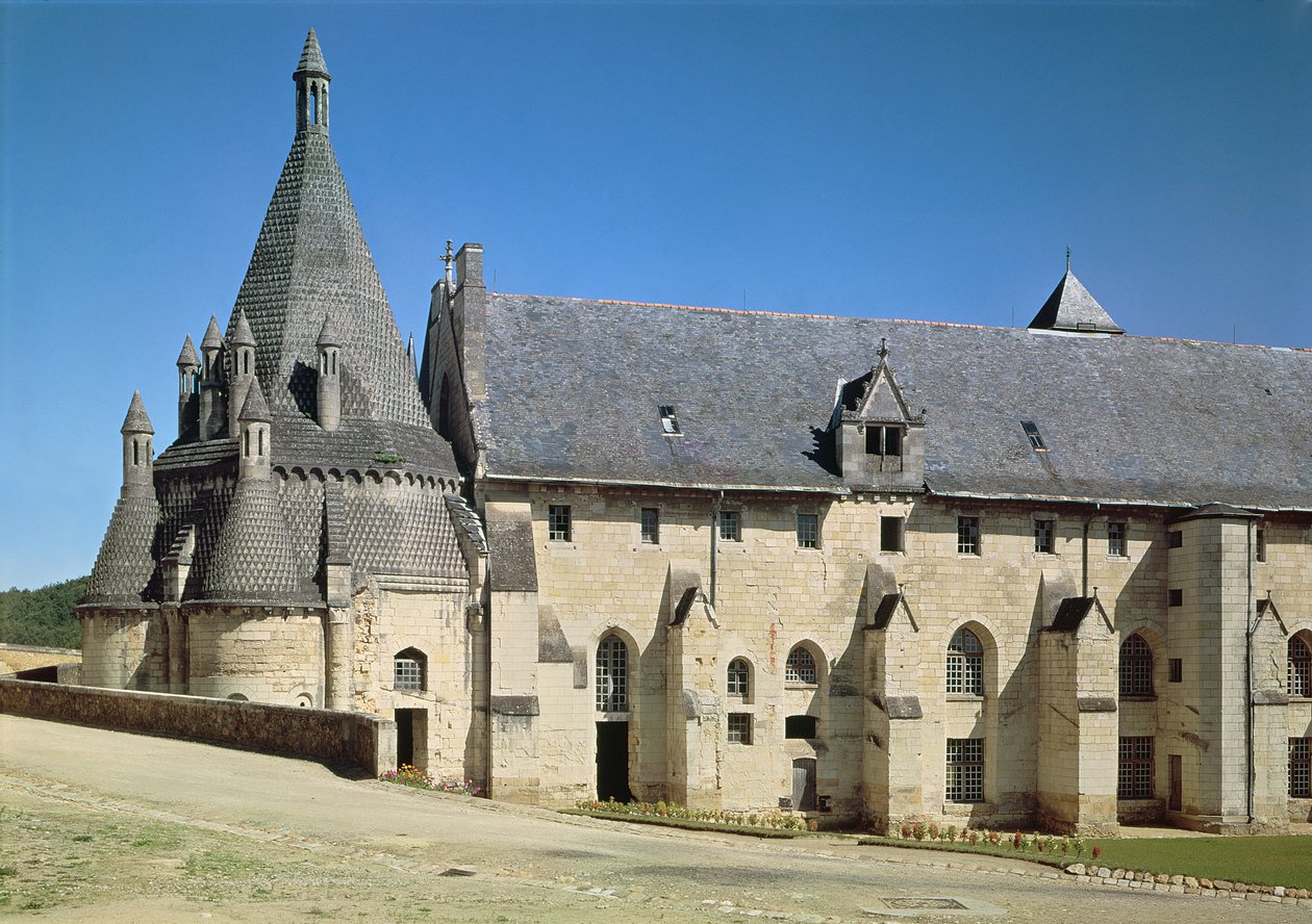 Kilátás a Tour dEvraultra és a refektóriumra alkotó: French School