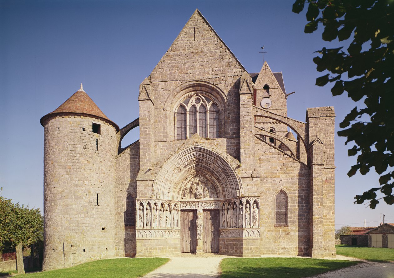 Kilátás a templomra alkotó: French School