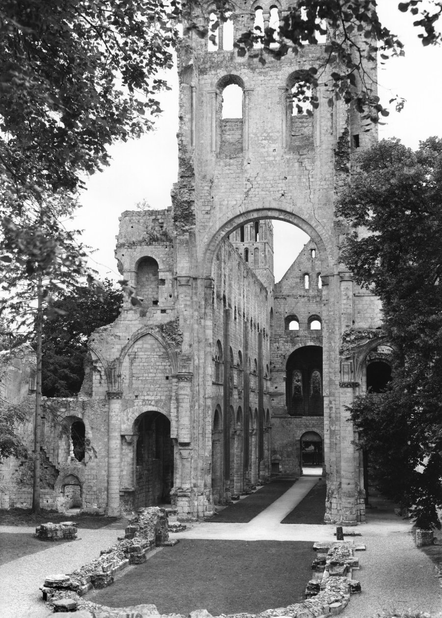 A templombelső látképe, 1052-67 körül alkotó: French School