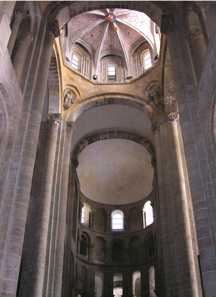 Kilátás a templomhajóra, 1050 körül alkotó: French School