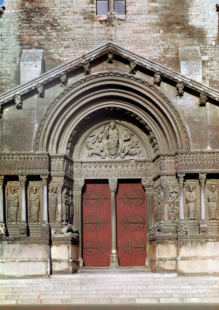 A portál nézete alkotó: French School