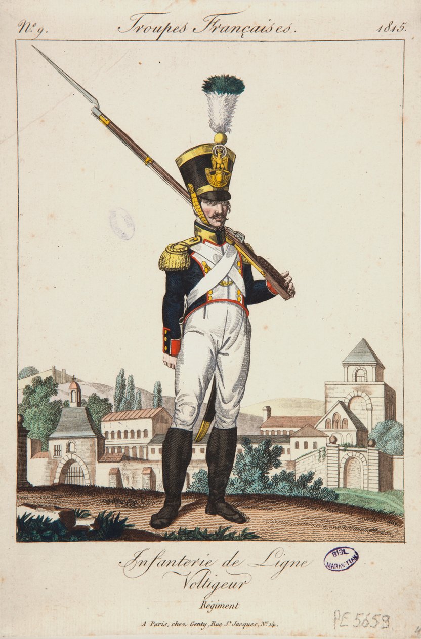 Voltigeur of the Line Infantry, francia csapatok sz. 9 alkotó: French School