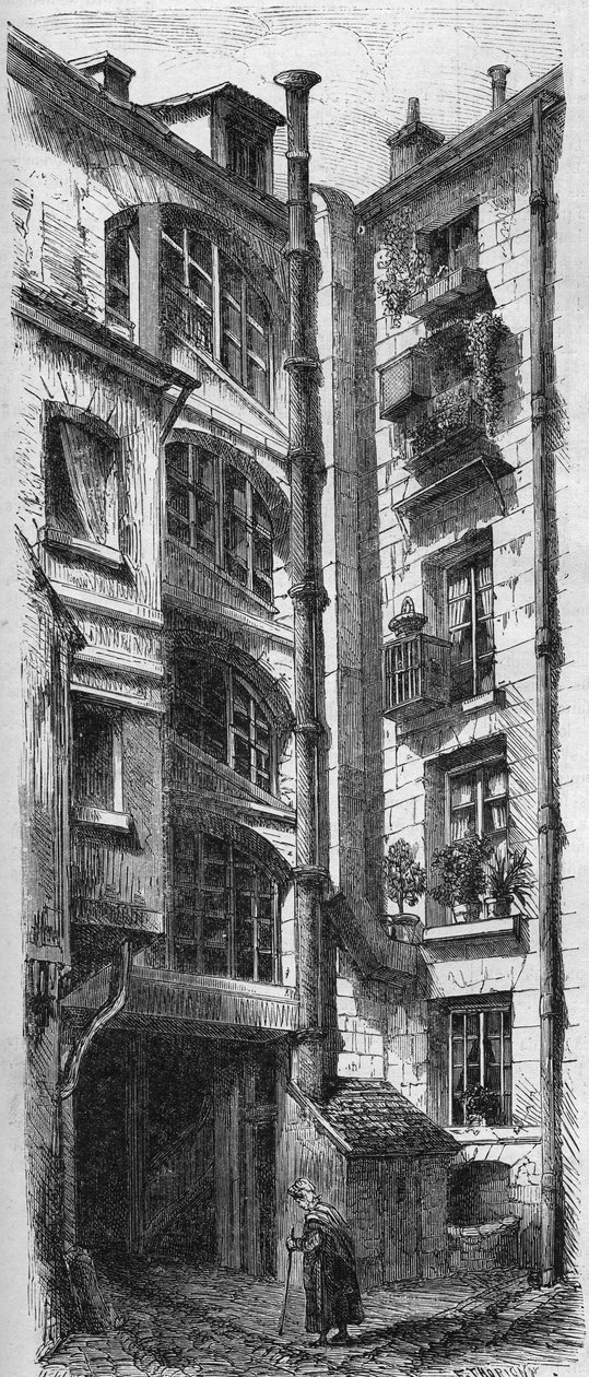 A párizsi rue d