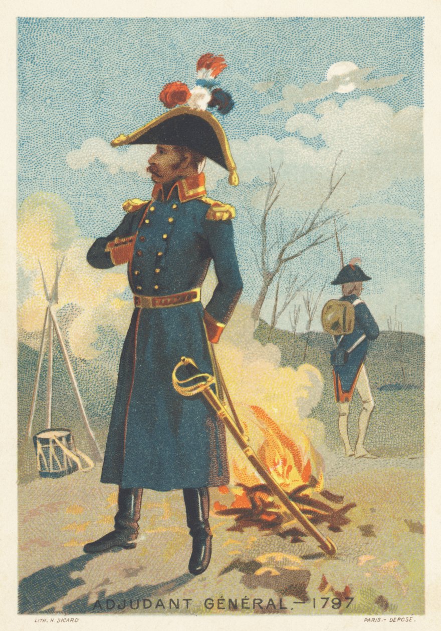 Tábornokhelyettes 1797-ben alkotó: French School