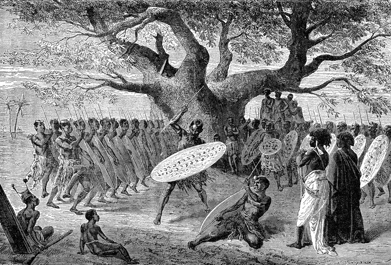 Warriors Caffres Zoulous, Dél-Afrika alkotó: French School